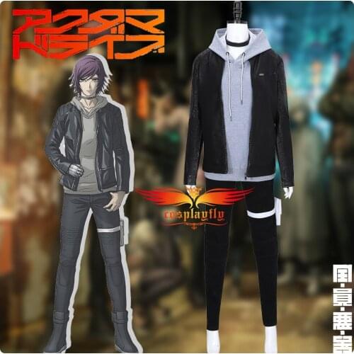 Anime Akudama Drive Courier Hakobiya Cosplay Costume Outfits for Adult Women Men Jacket Hoodies Pants Shirt Halloween Carnival