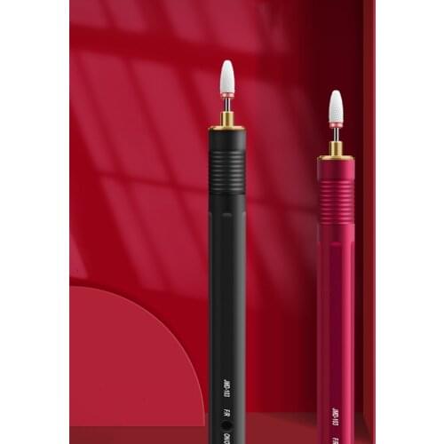 USB Manicure Machine Pen Small Portable Nail Drill Machine Low Noise Nail Polisher Suitable For Home Use and Nail Salon Nail Set