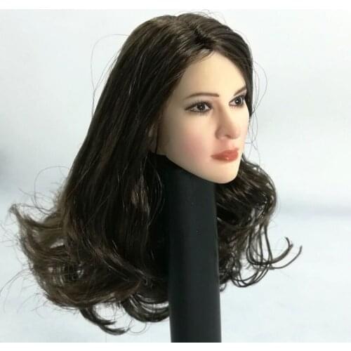 1/6 Scale White House Agent Jenny Pale Head Sculpt Carving Model for 12" action figure Body Accessories