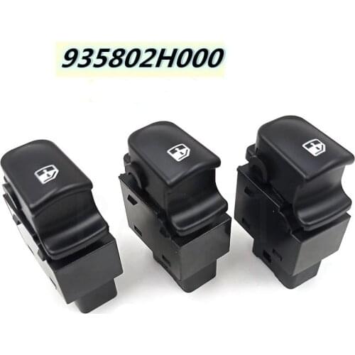 New 3PCS 1PC 935802H000 Power Window Switch Front Right, Rear Left or Right, Window Buttons for Hyundai Elantra HD 2006-2009
