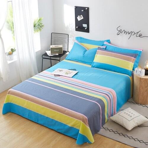 All Cotton Bed Sheet One-Piece Pure Cotton Simple Cotton Quilt Sheet sheets fabric yellow bed sheet cute bed sheets