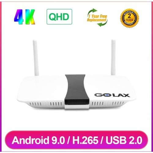4K Android 9.0 TV Box Golax M5 Amlogic S905W Quad Core 1GB 8GB QHD Smart TV Box H.265 Media Player Set Top Box