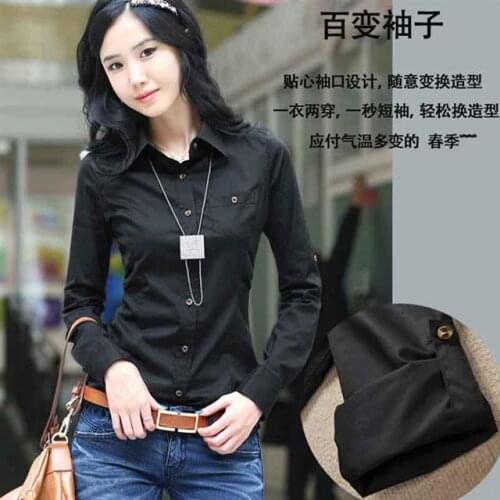 Yunyiwa Black And White Blouses