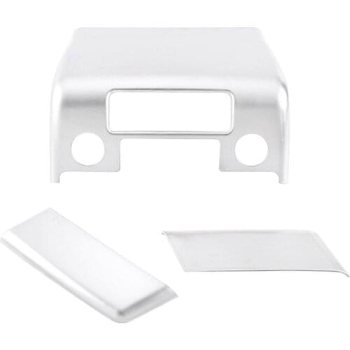 Rear Exhaust Vent Cover Trim Air Outlet Frame Anti-Kick Plate for Land Rover Range Rover 2013-2021 Car Interior Stying