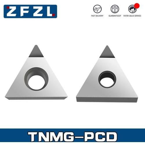 1pc TNMG PCD Diamond lathe cutter TNMG160402 TNMG160404 TNMG160408 turning tool indexable insert CNC machining center