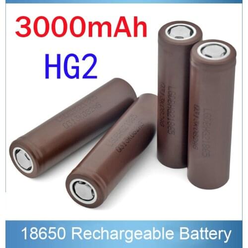 100% original 18650 battery HG2 3000 mah 3,6 v rechargeable battery for HG2 18650 lithium battery 3.6V 3000 mah