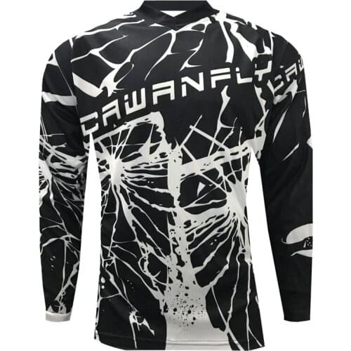 2020 Men Long Sleeve Motocycle Downhill MTB Jersey Enduro Motocross Mountain Bike DH Clothing BMX Shirt Cycling Top Wear