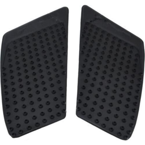Black Tank Traction Side Pad Gas Fuel Knee Grip Motorcycle For Yamaha MT-10 FZ10 2016-2017