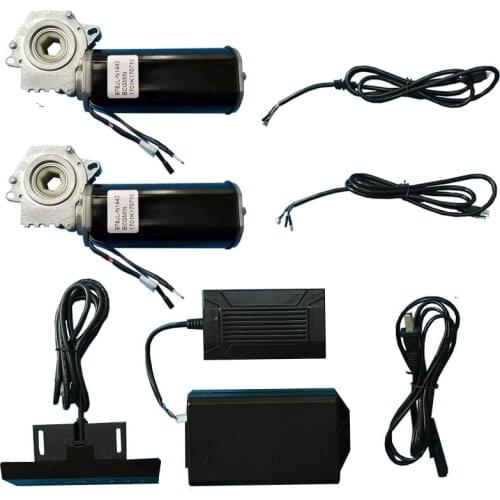 DC 24V Double Motor Manual Synchronous ControlElectric Motor Hall Double Ball bearing Lifting Table Low Speed Reduction Motor