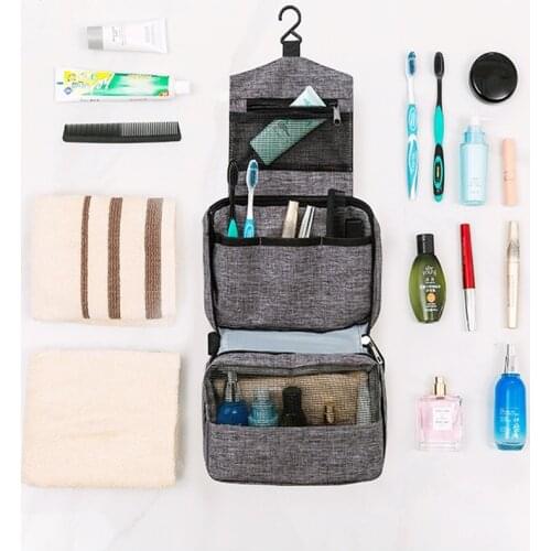 Travel Hanging Bag Cosmetic Bags Storage Organizer Toiletries Makeup Kit Zipper Gadgets Pouch Package Trip Accessories Supplies
