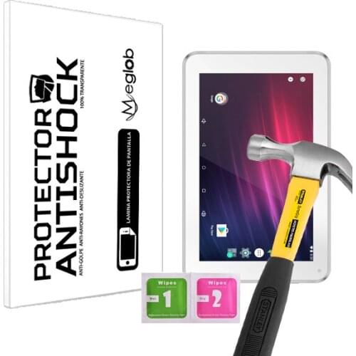 Screen protector Anti-Shock Anti-scratch Anti-Shatter compatible with Tablet Logicom M Bot Tab 70