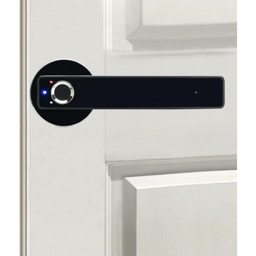 Intelligent Electronic Door Lock USB Charging Apartment Stainless Steel Anti-theft Modern Office Smart Fingerprint Home Security