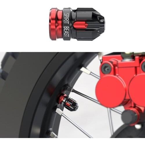 2PCS Aluminum Alloy Motorcycle Wheel Tire Valve Caps Tyre Rim Stem Covers Airdust Waterproof for Honda Motorcycle CB190