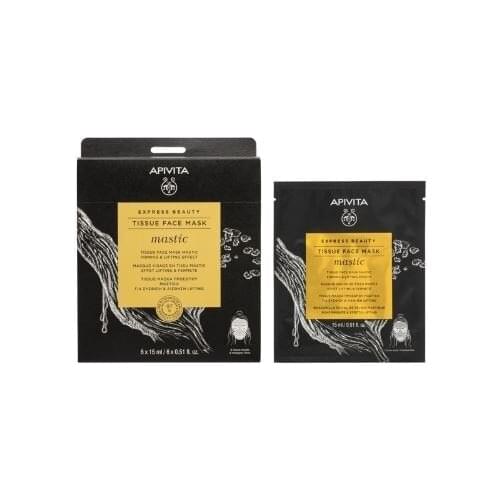 APIVITA TISSUE FACE MASK MASTIC 15ML