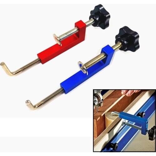 Multifunctional Woodworking clamp Aluminium Alloy fixing fixture for Wood working Benches Saw Machinery Wood Router