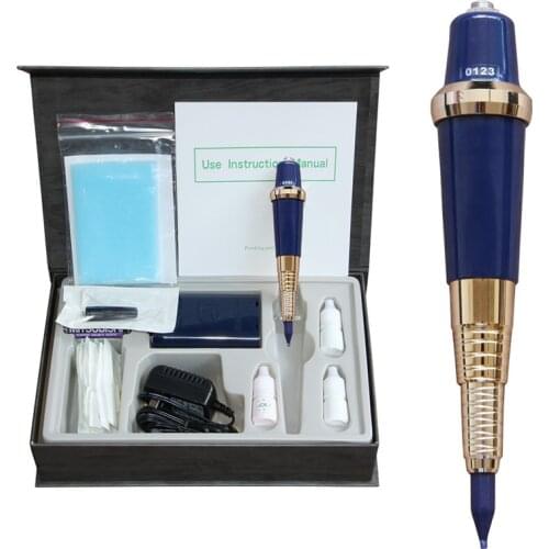 Eyebrow tattoo Kit Complete Tattoo Machine Set For Eyebrows Lip Eyeline with Giant Sun Permanent Tattoo Pen Needles Inks