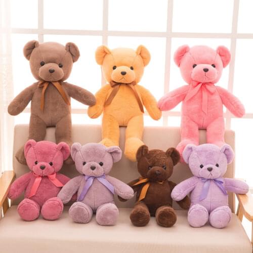 35-60CM Teddy Bear Stuffed Toys Plush Toy Dolls Cloth Dolls Wedding Celebration Decoration Birthday Christmas Gift