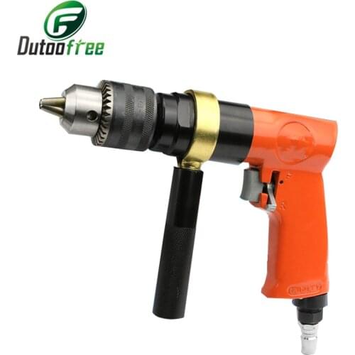 Pneumatic pistol tire repair pneumatic drill low-speed air gun 1/2 air gun drill tapping machine drilling pneumatic tool