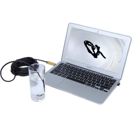 7mm Len 10M Cable Micro USB Endoscope 6 LED Portable Camera Endoscope Android OTG Mobile Phone 2 IN 1 Flexible Endoscope