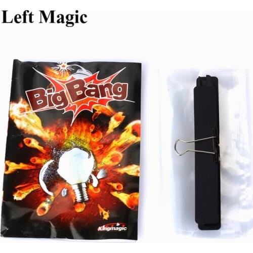 Demolish bulb big bang Exploding Light Bulb Mind Magic Tricks 1pcs illusions mentalism stage close up magic show G8019