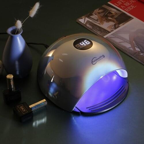 Oakmoss Rainbow9H 48W Rainbow Color UV Nail Lamp Nail Light Nail Dryer UV Lamp