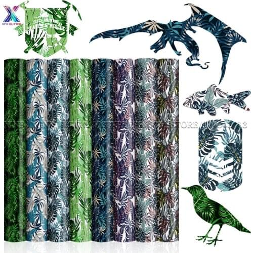 XFX Cricut Infusible Transfer Ink 1 Pcs 12x12" Colorful Plant Pattern Ink Sublimation Transfer Paper for T-shirt Cricut Joy DIY
