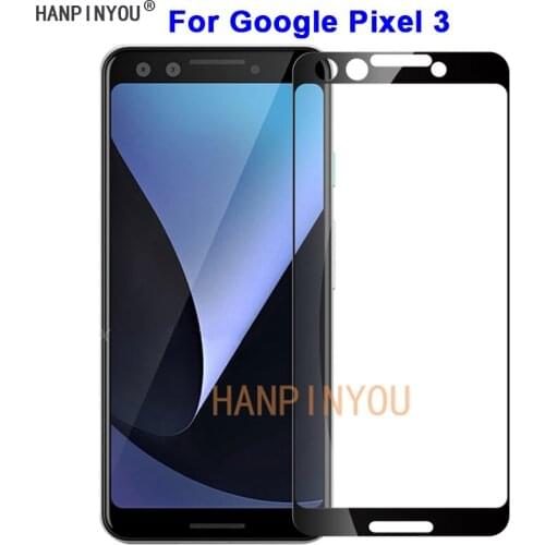 For Google Pixel3 / Pixel 3 XL 9H Hardness 2.5D Full Cover Toughened Tempered Glass Film Screen Protector Protect Guard