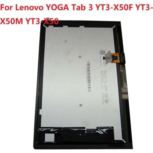 10.1 inch For Lenovo YOGA Tab 3 YT3-X50F YT3-X50M YT3-X50 LCD Display Monitor Touch Screen Digitizer Panel Assembly with frame