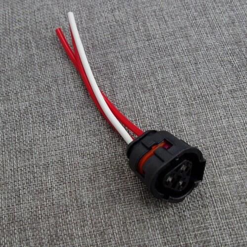 1J0973203 For VW Jetta Golf MK4 Beetle Sharan Touran For Audi A3 TT For Seat For Skoda Radiator Coolant Temp Sensor Pigtail Plug