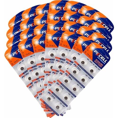 280Pcs 28cards AG1 LR60 164 621 1.5V/13mAh Alkaline Button Coin Battery For Watches Toys Electric Devices