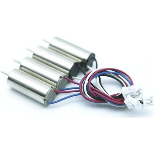 4PCS JST 1.25mm 2P Connector 716 Coreless Motor CW CCW Motor Engine Brushed Motor 7*16mm Special for Warlark Motor Accessory
