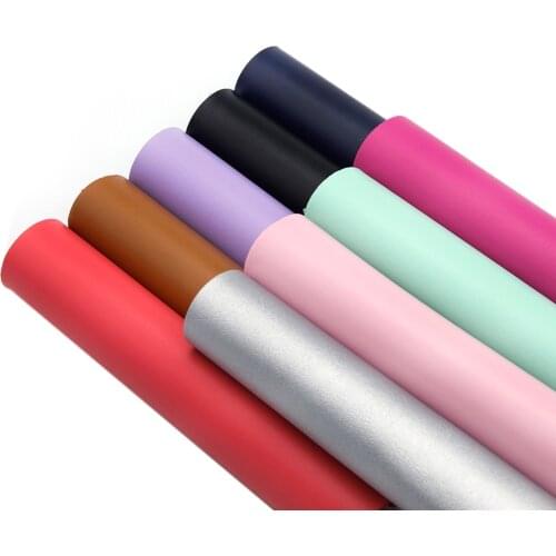 David accessories 20*33cm Plain Coloured Faux Synthetic Leather Fabric,DIY Sewing Garment Knotbow Bag Shoes Crafts,1Yc5567