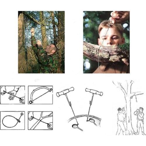 Emergency Survival Gear Steel Wire Saw Camping Hiking Hunting Climbing Gear Survival Gear