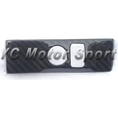 Car Accessories Dry Carbon Fiber RSW Style Mirror Control Fit For 2008-2013 R35 GTR RHD Mirror Control Cover