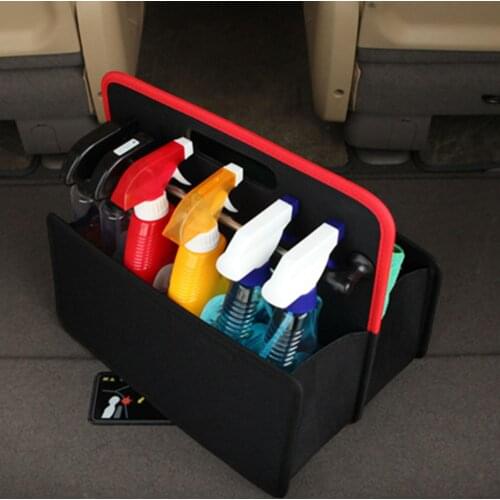 Car Vehicle Trunk Portable Folding Oxford Cloth Box Built-in Storage Holder