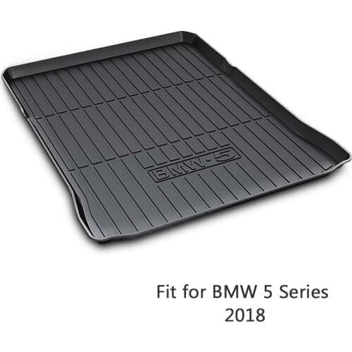 Car Cargo Rear Trunk Mat for BMW 5 Series 2020 G30 2018 2019 2020 Styling Boot Tray Anti Slip and Waterproof Mat Accessories