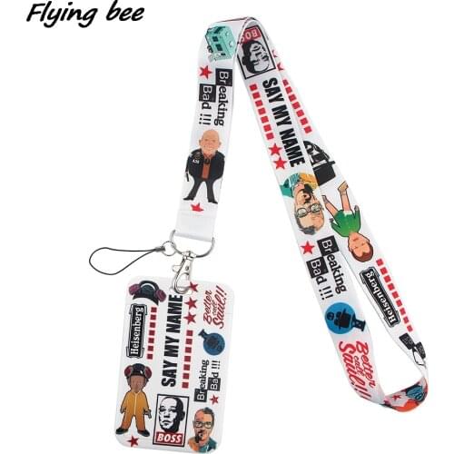 Flyingbee X1688 TV Show Breaking Bad Bank Credit Card Holder Bus ID Name Work Card Holder For Student Card Cover Business Card