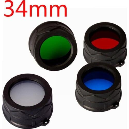 Nitecore RGB Lantern Filter Diffused Mineral Coated Glass Lens For The Flashlight With Head Of 34mm MT26 RRT-2 RRT21