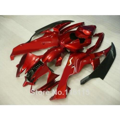 ABS body kits for YAMAHA R6 2006 2007 black red fairings YZF R6 06 07 injection molding full fairing kit NB016