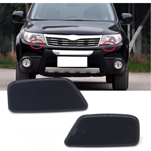 Lofty Richy For Subaru Forester 2008 2009 2010 2011 2012 Car Left & Right Headlight Washer Nozzle Jet Cover Cap 86636SC030VW