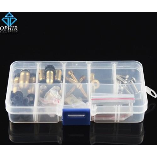 OPHIR Professional Tattoo Accessory Set 10 Kinds of Accessories for Tattoo Machine Gun Rebuild & Maintain Tattoo Supplies _TA009