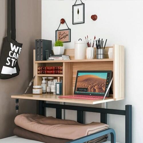 Hanging bedroom table on the bed, desk, foldable desk