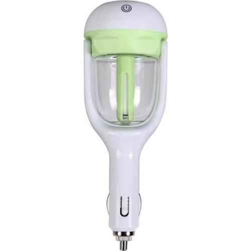 Portable Car Air Freshener Oil Diffuser DC 12 V Mini Auto Fog Fogger Available 5 Colors 50ML Ultrasonic Humidifier