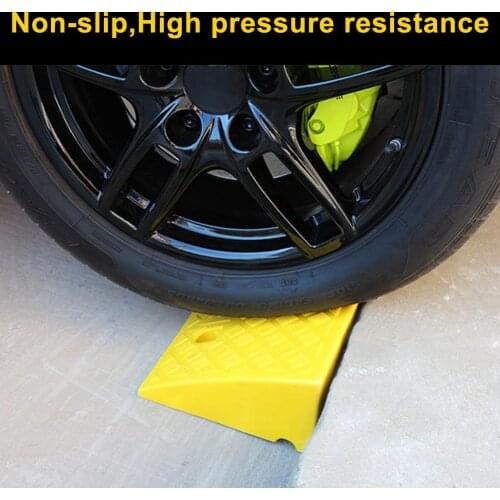 Portable Curb Ramps Lightweight Heavy Duty Plastic Threshold Ramp Kit For Car Trailer Truck Bike Motorcycle Tire Accessories 20