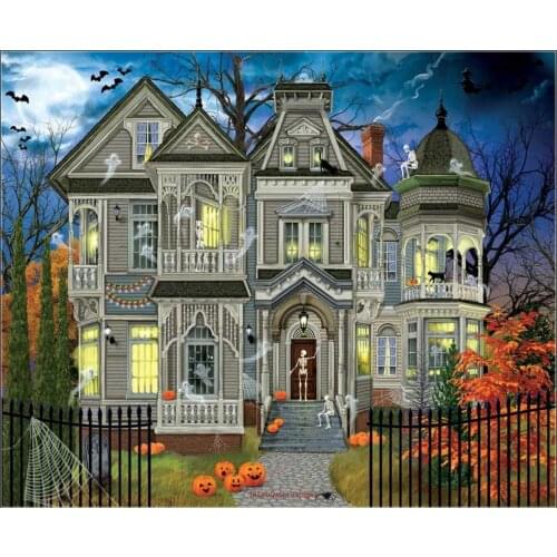 Counted Cross Stitch Kits Needlework Embroidery - Crafts 14 ct Aida DMC Color DIY Arts Homemade Home Decor - Come on In