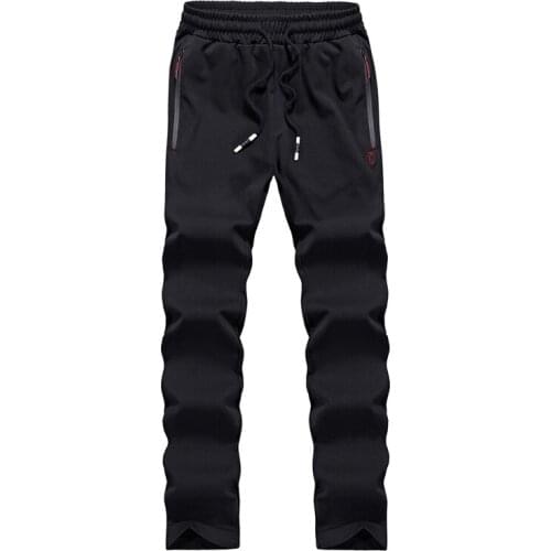 Bormandick 2018 Mens causal long length High Quality Jogger Pants Men Fitness Bodybuilding Gyms Pants For Runners K11 25 (2)