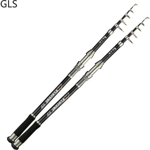 2.1M/2.4M/2.7M/3.0M/3.6M Carp Fishing Rod High quality Carbon Fiber Telescopic Fishing Rod fishing pole Accessories