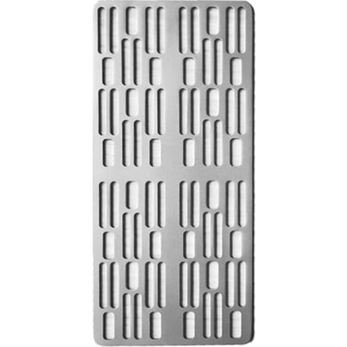 Outdoor Pure Titanium Thickened 2.0MM Barbecue Board BBQ Grill Picnic Tool Barbecue Net Camping Outdoor Grill Net