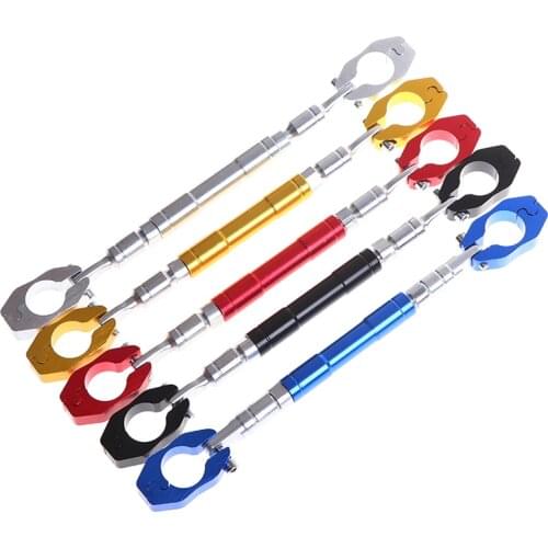 22mm Universal Motorcycle Motorbike Handlebar dirt bike pit bike Trolley Adjustable Rod Balance Bar Cross Handle Reinforce Grips