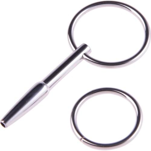 Small size urethral sound plug Prince Albert Wand penis insert sex toy